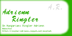 adrienn ringler business card